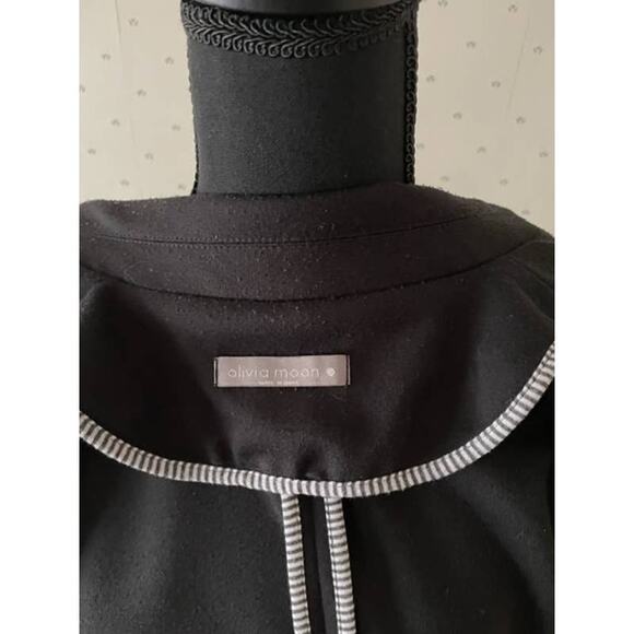 OLIVIA MOON Black Blazer Jacket Size Medium - Picture 5 of 7